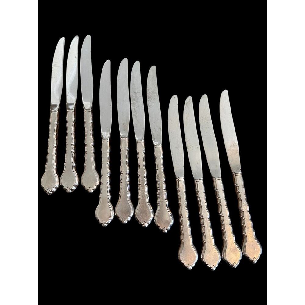 CELLO Oneida Community Stainless Steel Flatware 11 Dinner Knives Discontinued